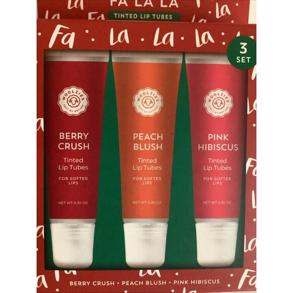 Woolzies Soft By Nature Tinted Lip Tubes ~3 Tubes Each (Sealed) Set Of 2 - Picture 3 of 3